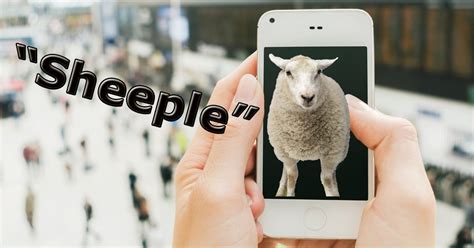 Sheeple Is Now An Official Word And Iphone Fans Are Being Used As An