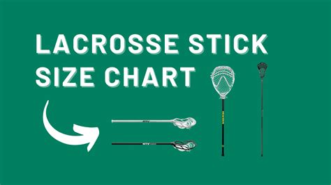 Lacrosse Stick Size Chart How To Find The Right Stick Size For You