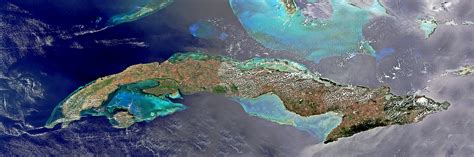 Esa Earth From Space Caribbean Islands