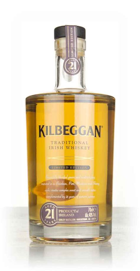Kilbeggan 21 Year Old Whiskey Master Of Malt