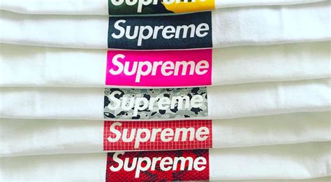 Supreme Box Logo Some Of The Most Valuable Designs Ever Made