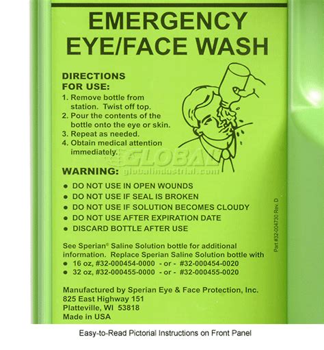 Eyewash Stations And Showers Personal Eyewash Bottles And Stations Honeywell Emergency Eye Face