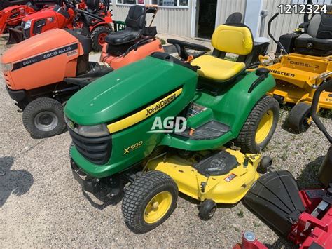 Used John Deere X500 Lawn Tractor Agdealer