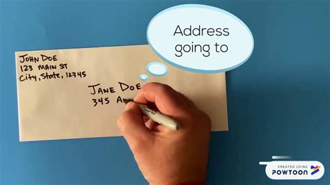 How To Address An Envelope Fill Out An Envelope Usmail Youtube