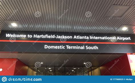 Welcome To Hartsfield Jackson International Airport Atlanta Atlanta