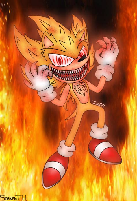 Fleetway Super Sonic By Sarkenthehedgehog On Deviantart