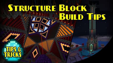 Build Tips Using Structure Block Minecraft Bedrock Tips And Tricks