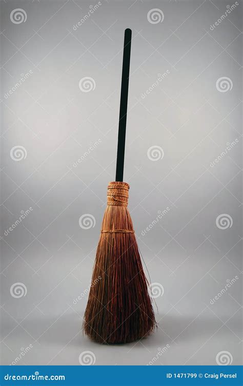 Traditional Broom Stock Image Image Of Clean Natural 1471799