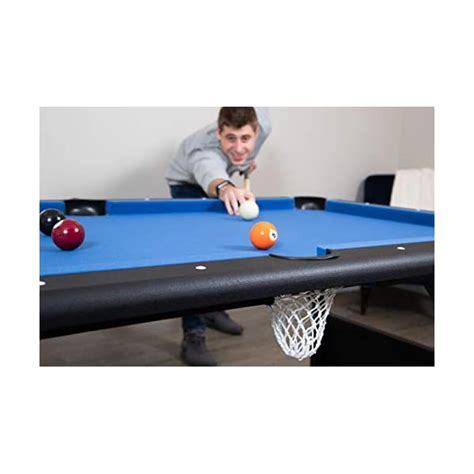 Hathaway Fairmont Portable 6 Ft Pool Table For Families With Easy Folding For Storage Includes