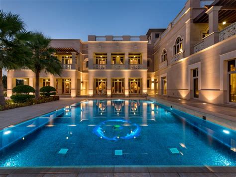 Arabesque Style Luxury Golf Mansion Emirates Hills Luxhabitat Sothebys