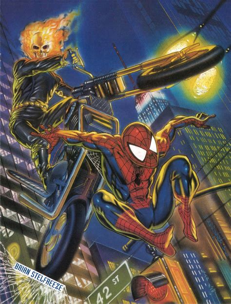 Ghost Rider Spiderman Masathereal
