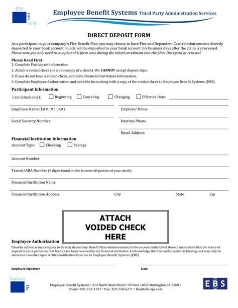 direct deposit form   documents   word  excel