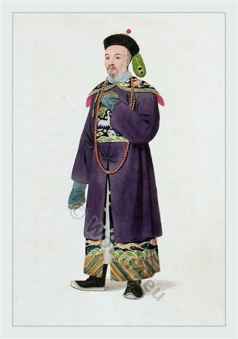 Qing Dynasty Fashion Chinese Court Dress Ancient Mandarin Clothing
