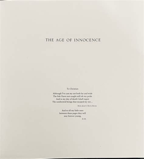 The Age Of Innocence By David Hamilton New Hardcover 1995 1st
