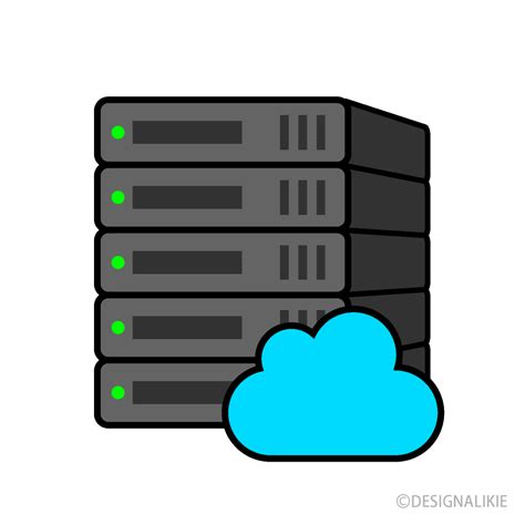 Cloud Server Symbol Free Png Image｜illustoon