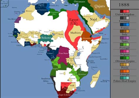 Map Of The Day The History Of Africa The Sounding Line