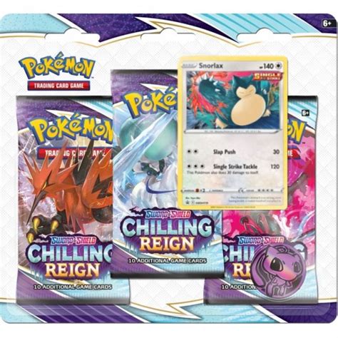 Pokemon Trading Card Game Sword And Shield Chilling Reign Triple Pack