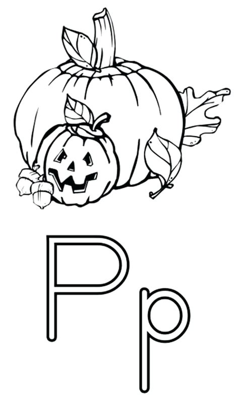 Download Letter P Coloring Pages Preschool at GetColorings.com ...
