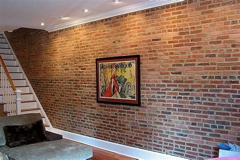 How To Create A Faux Brick Wall In Your Home Using Brick Veneer Faux