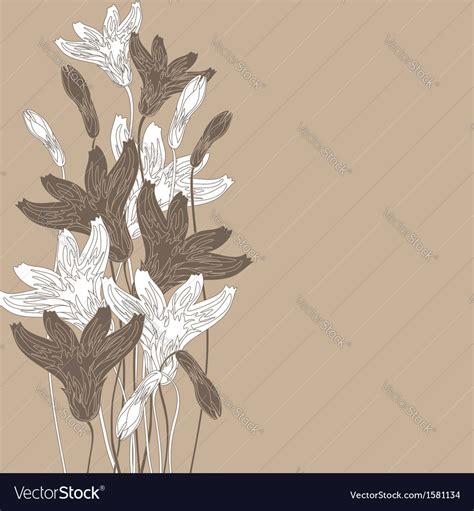 Cornflowers Background Nude Royalty Free Vector Image