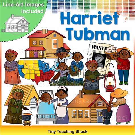 Here Is A Set Of Images To Teach About Harriet Tubman And Her Role In