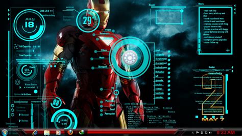 Jarvis Iron Man Wallpaper Hd Wallpapersafari