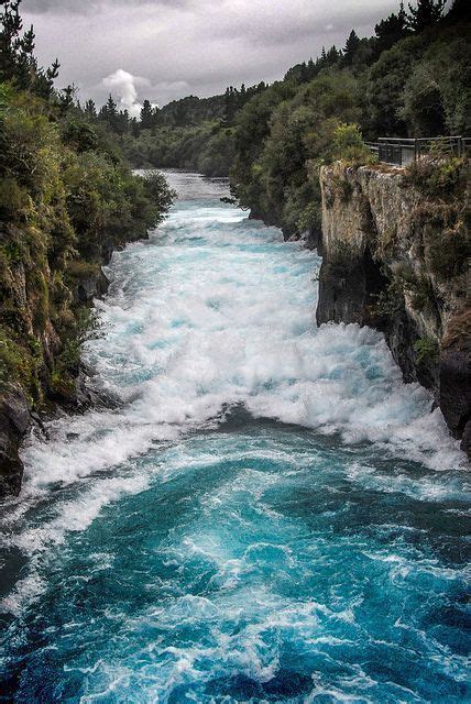 Huka Falls ~ North Island New Zealand New Zealand Country North