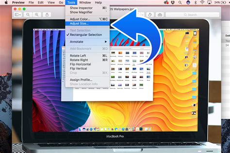 How to resize images using Apple's Preview tool in macOS