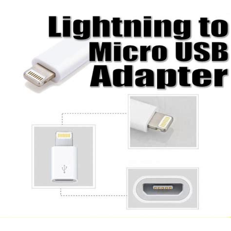 Lightning To Micro Usb Adapter