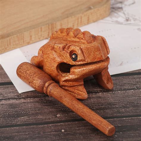 Wooden Frog Instrument Tonya Toys
