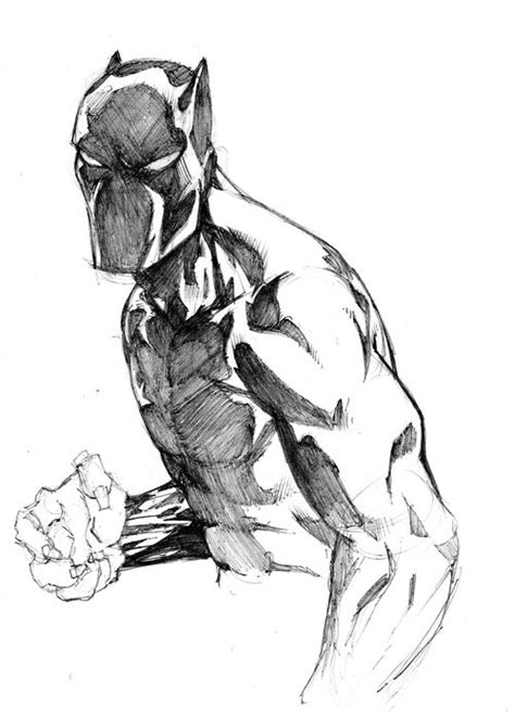 Pin On Lineart Black Panther