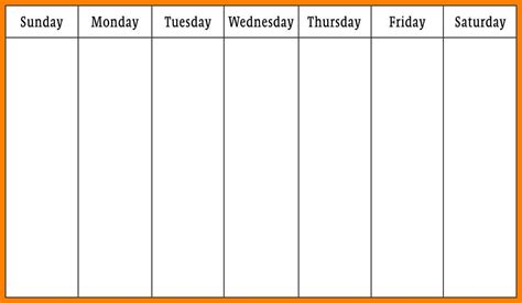 Lovely Days Of the Week Calendar Printables | Free Printable Calendar ...