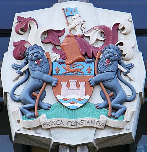 Coat Of Arms Civic Building Newcastle Under Lymestaffor Flickr