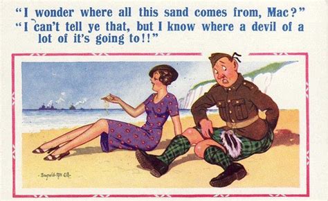 Just Too Saucy The Bawdy Seaside Postcards The Censors Banned 50 Years Ago Funny Postcards
