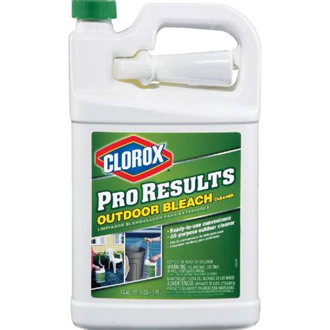 Buy Clorox Pro Results Outdoor Bleach 128 Oz