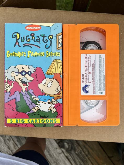 Rugrats Grandpas Favorite Stories VHS 1997 Nickelodeon 97368378834