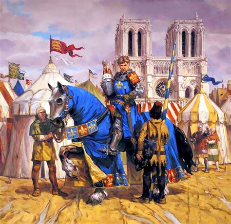 King Henry V Of England In A Jousting Tournament In Paris Hundred