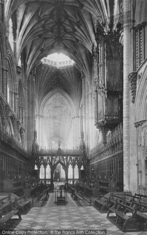 Photo Of Ely The Cathedral Choir West 1891 Francis Frith