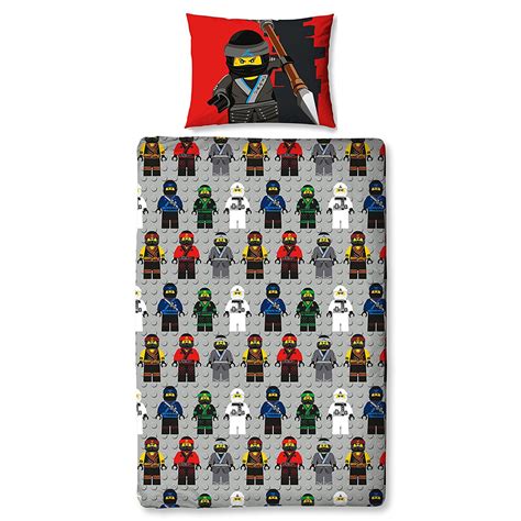 Lego Ninjago Single Duvet Cover Sets Reversible Kids Boys Bedding Ebay