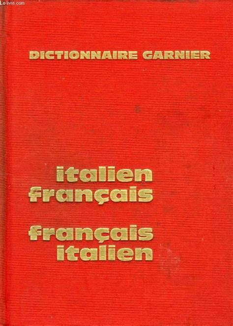 DICTIONNAIRE ITALIEN-FRANCAIS ET FRANCAIS-ITALIEN by ROUEDE PIERRE ...