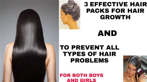 3 Hair Packs For Hair Growth And To Prevent Hair Damageeffective
