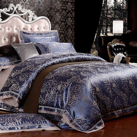 Luxury Dark Blue And Gold Royal Style Scroll Pattern Noble Excellence