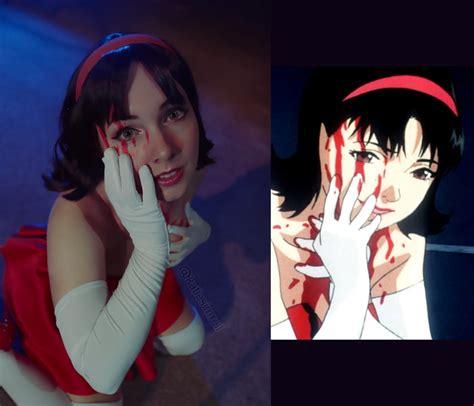 Cosplay Vs Character ~ Mima From Perfect Blue By Simrell 9gag