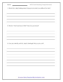 Worksheets labeled with are accessible to help teaching pro subscribers only. Grade 9 Reading Comprehension Worksheets | Reading ...