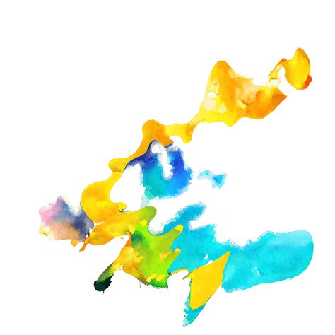 Watercolor Paint Drips And Splatters Background · Creative Fabrica