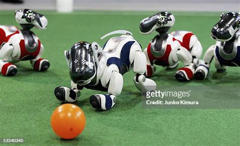 Japan Sony Robot Soccer Photos And Premium High Res Pictures Getty Images