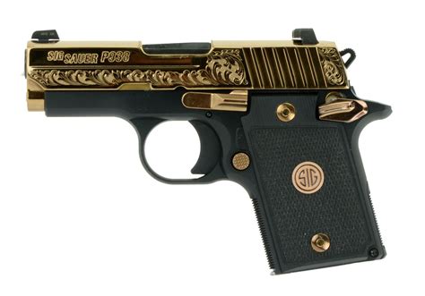 Sig Sauer P938 Rose Gold 9mm Caliber Pistol For Sale