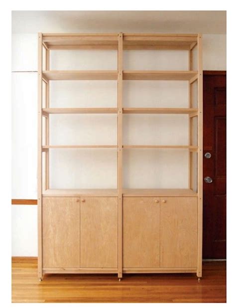 Check out our low bookcase selection for the very best in unique or custom, handmade pieces from our home & living shops. High/Low: Wooden Bookcase with Cabinets (With images ...