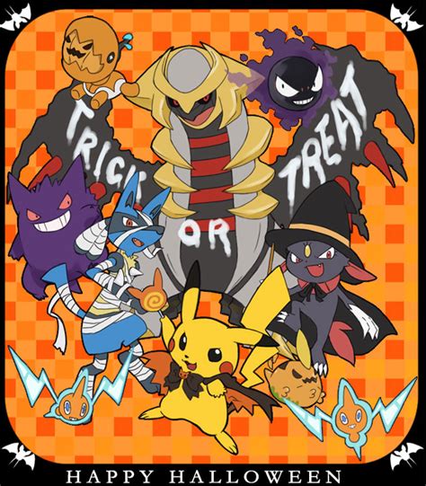 Happy Halloween Pokémon Fan Art 26070168 Fanpop