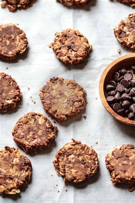 You can probably use almond butter if you're peanut allergic, the healthy nut butters (peanut. Gluten Free No Bake Oatmeal Cookies 5 Ingredients · Seasonal Cravings